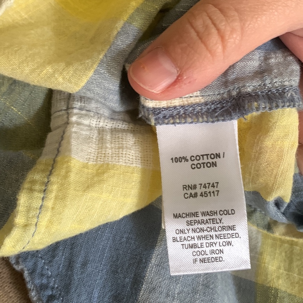 Plaid Button Down - Picture 4 of 5